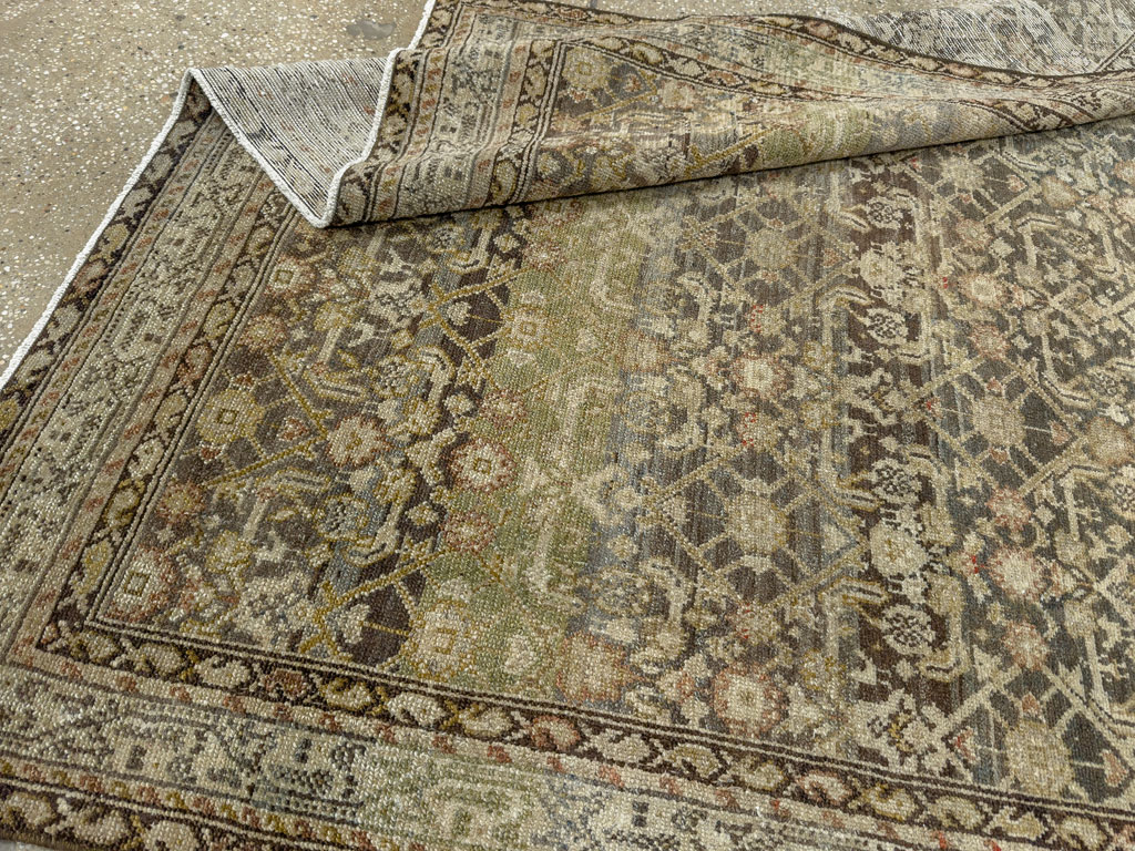 Vintage Persian Malayer Gallery Carpet, No.23384 - Gsblank