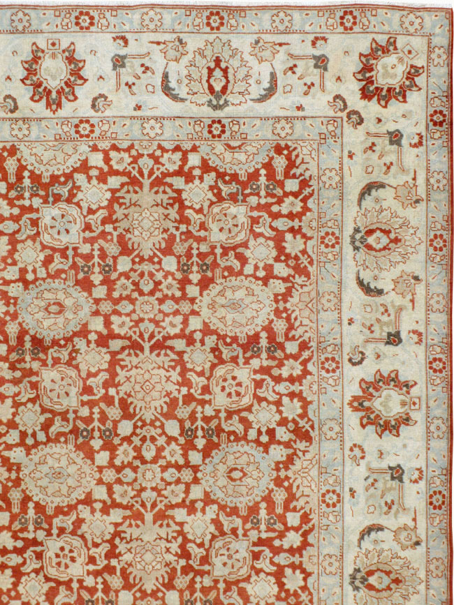 Antique Persian Tabriz Carpet, No.23386 - Gsblank