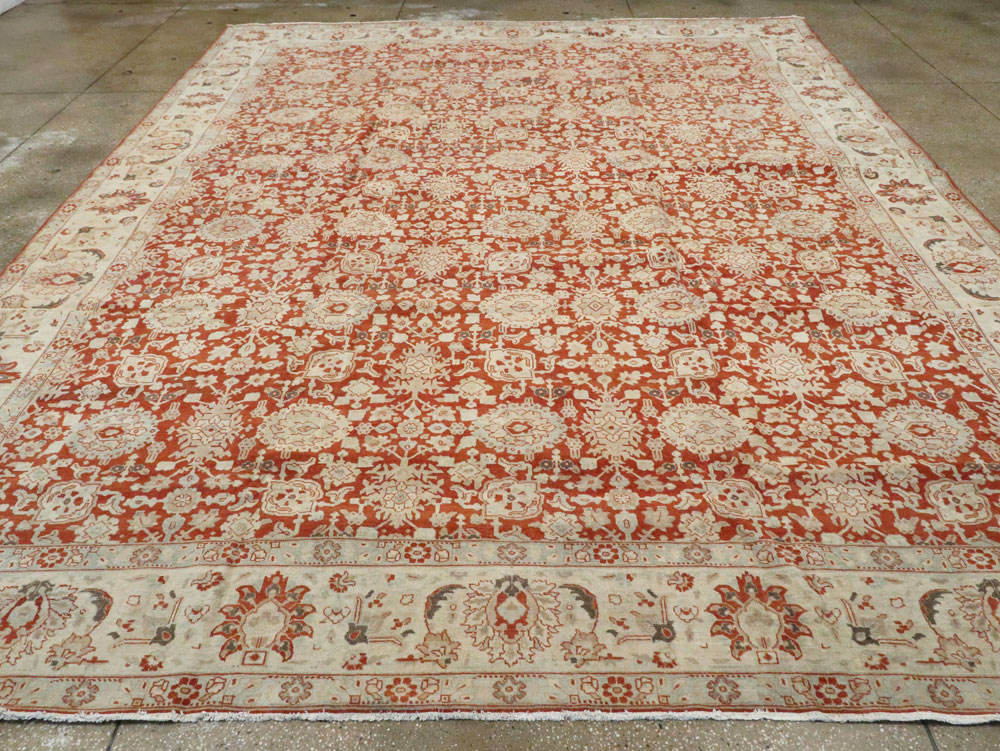 Antique Persian Tabriz Carpet, No.23386 - Gsblank