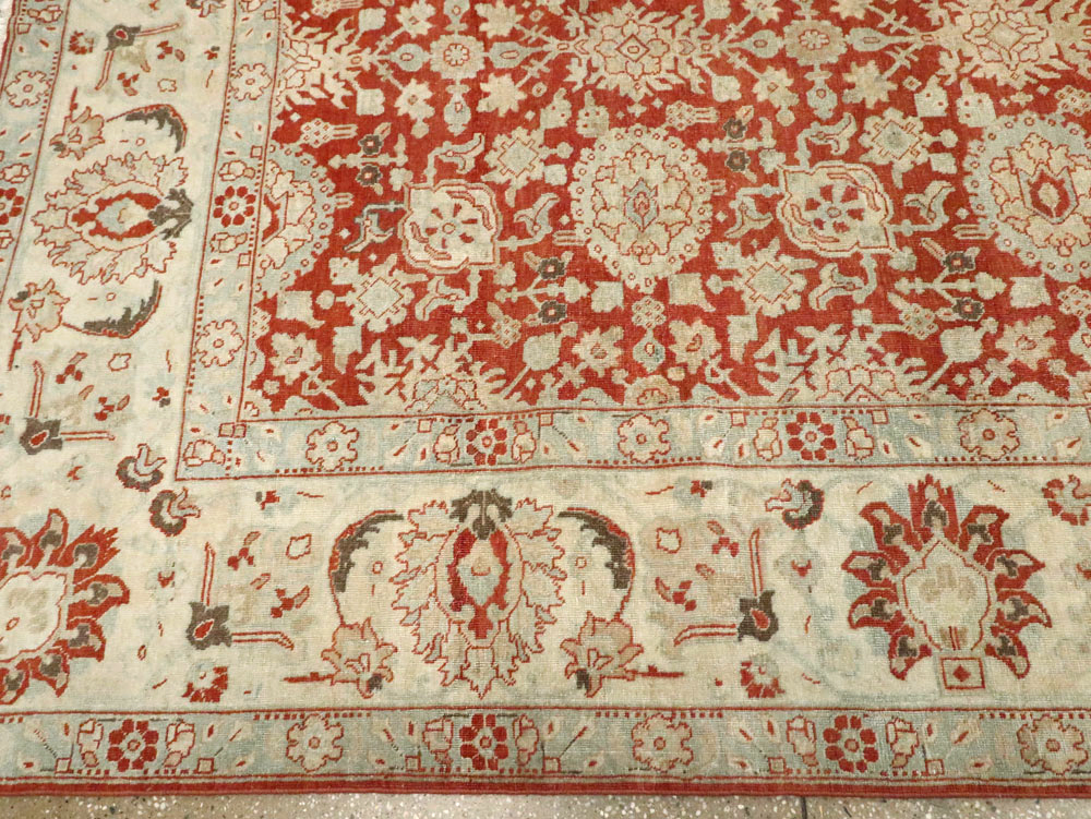 Antique Persian Tabriz Carpet, No.23386 - Gsblank