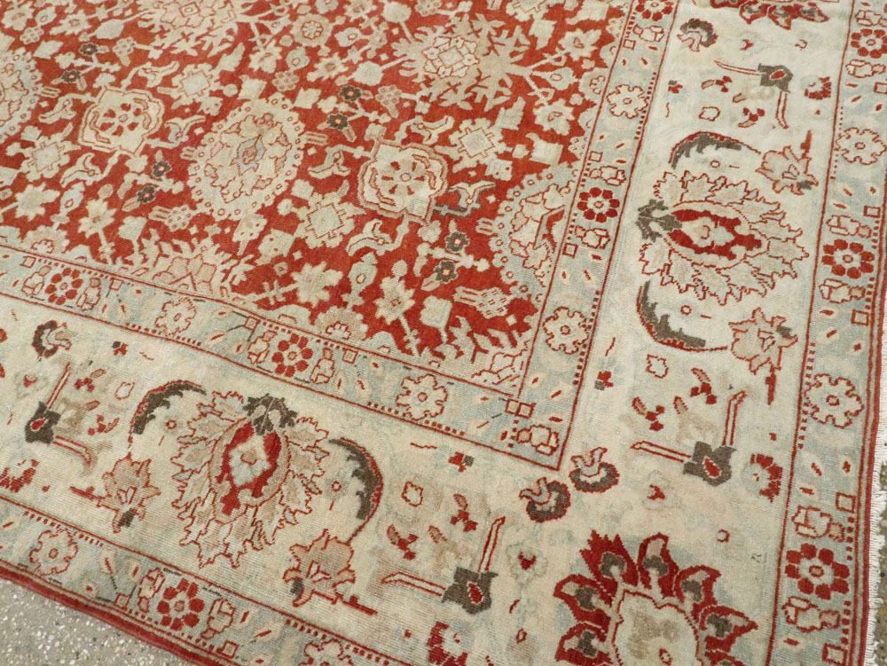 Antique Persian Tabriz Carpet, No.23386 - Gsblank