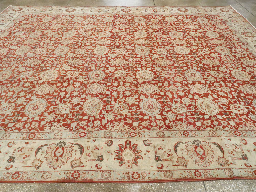 Antique Persian Tabriz Carpet, No.23386 - Gsblank