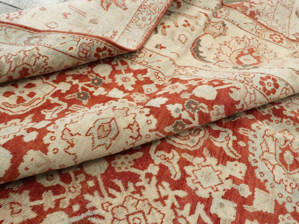 Antique Persian Tabriz Carpet, No.23386 - Gsblank