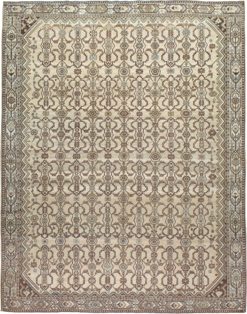 Antique Persian Malayer Carpet, No.23387 - Gsblank