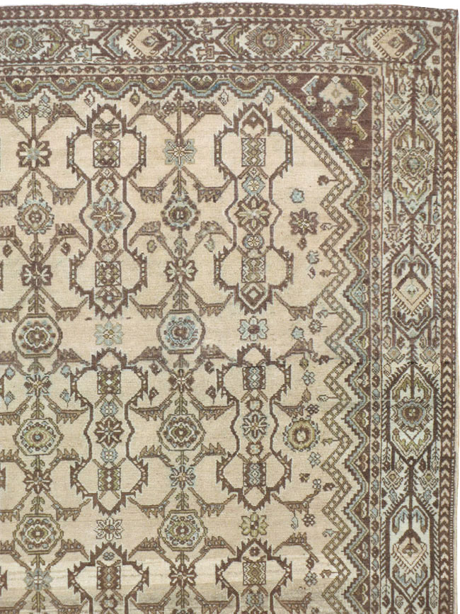 Antique Persian Malayer Carpet, No.23387 - Gsblank