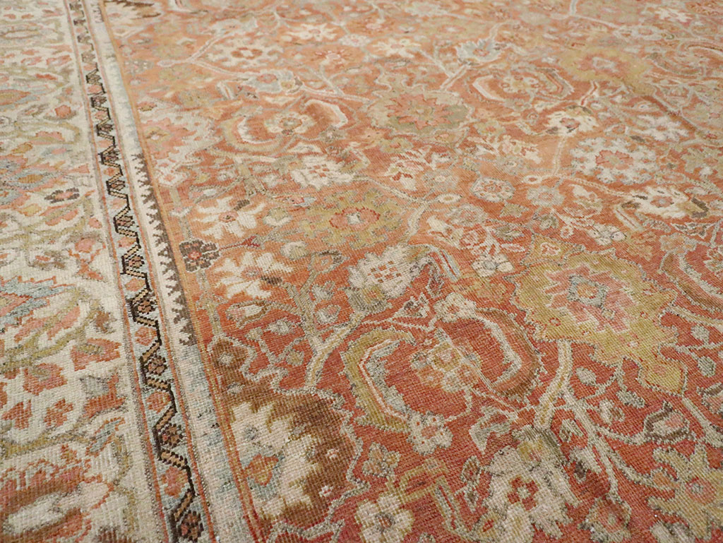 Antique Persian Mahal Room Size Carpet, No.23388 - Gsblank