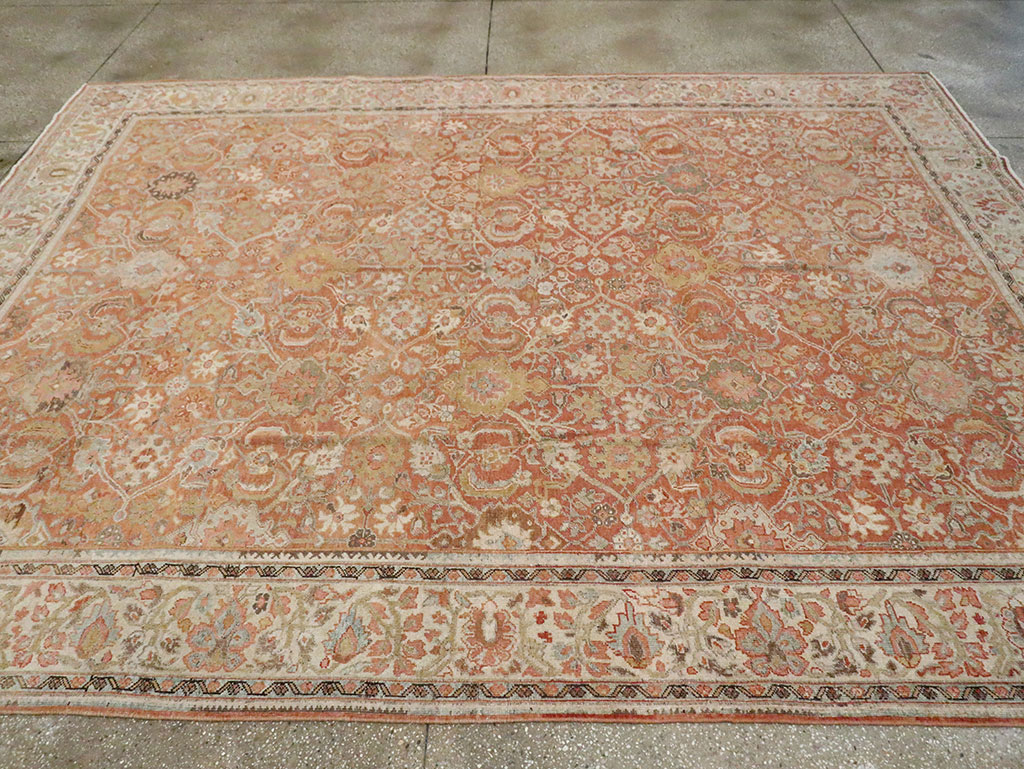 Antique Persian Mahal Room Size Carpet, No.23388 - Gsblank