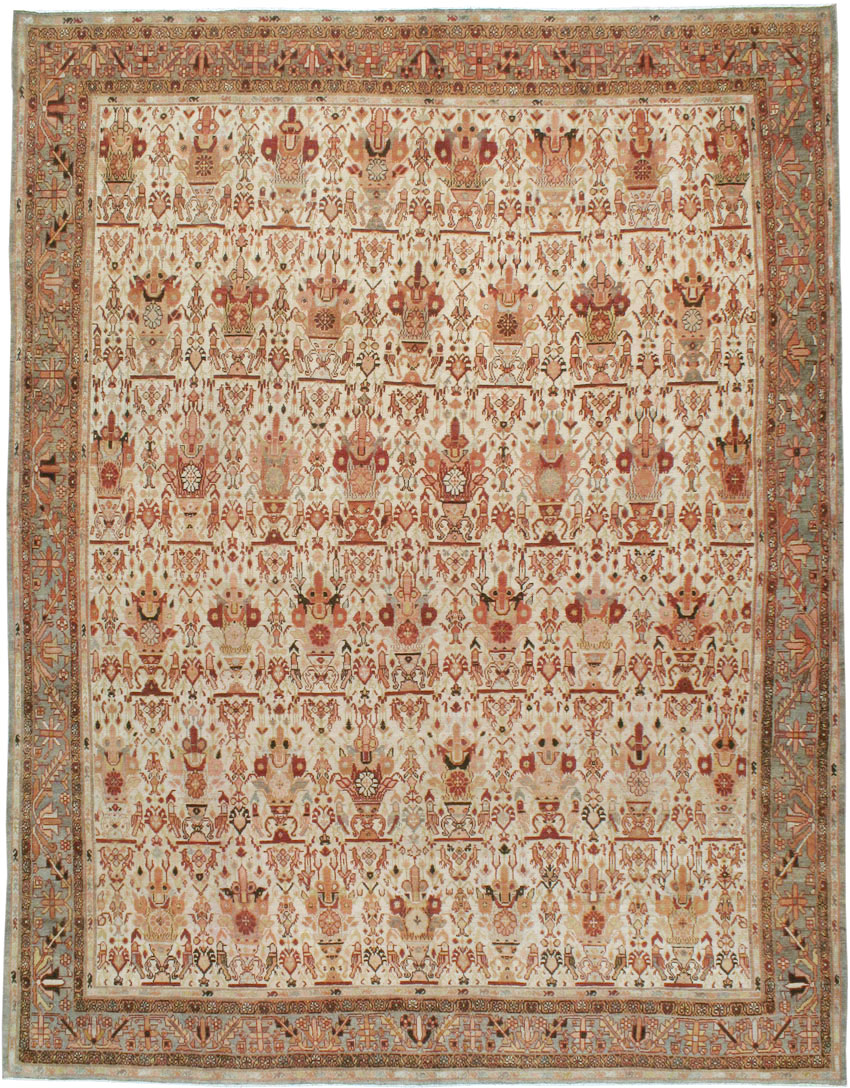 Antique Persian Malayer Carpet, No.23390 - Gsblank