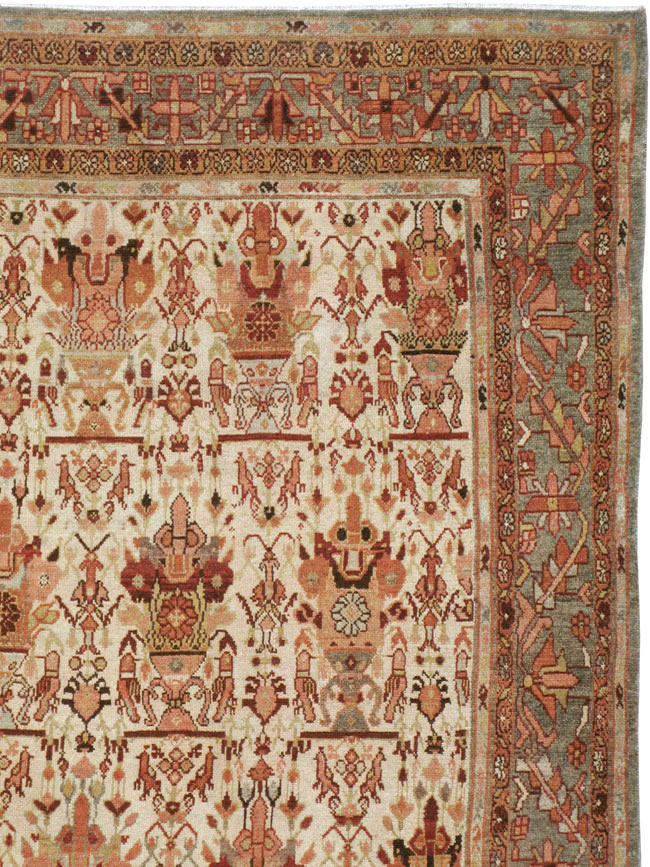 Antique Persian Malayer Carpet, No.23390 - Gsblank