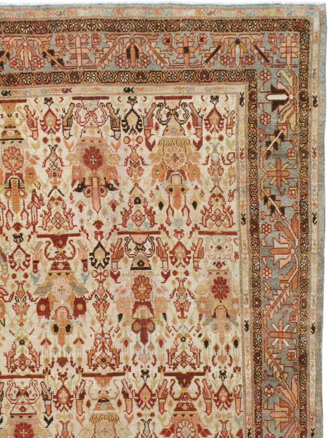 Antique Persian Malayer Carpet, No.23390 - Gsblank
