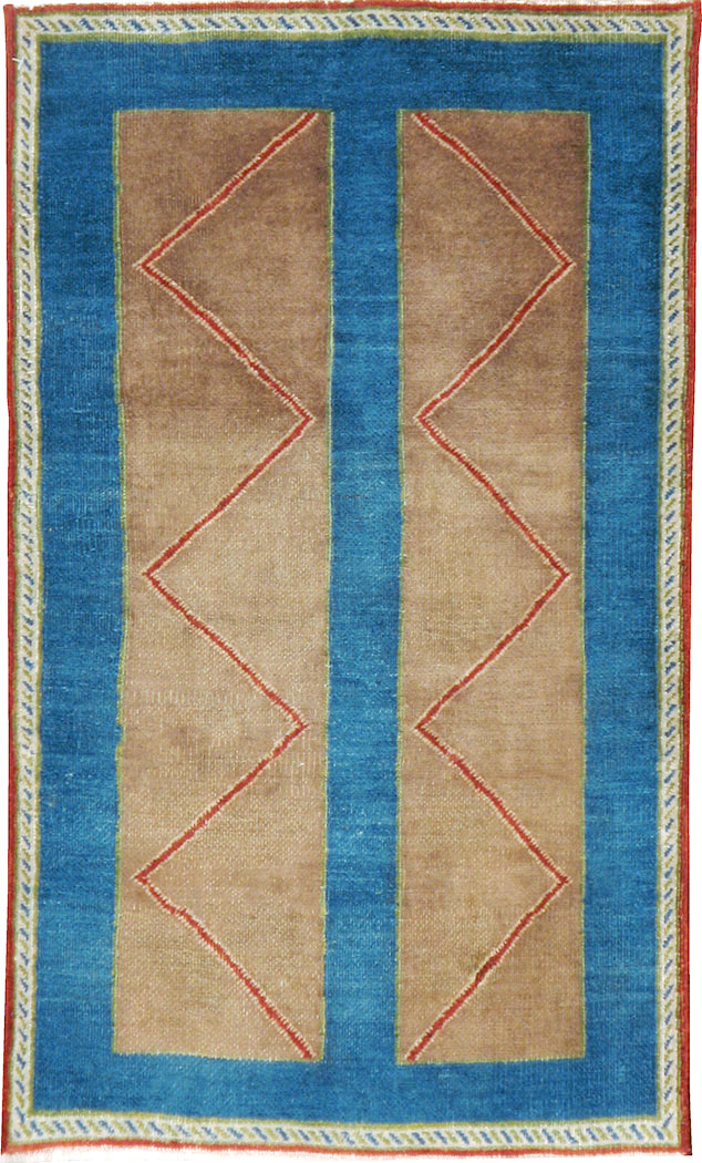 Vintage Persian Hamadan Art Deco Rug, No.23398 - Gsblank