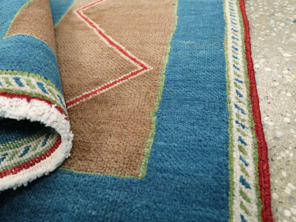 Vintage Persian Hamadan Art Deco Rug, No.23398 - Gsblank