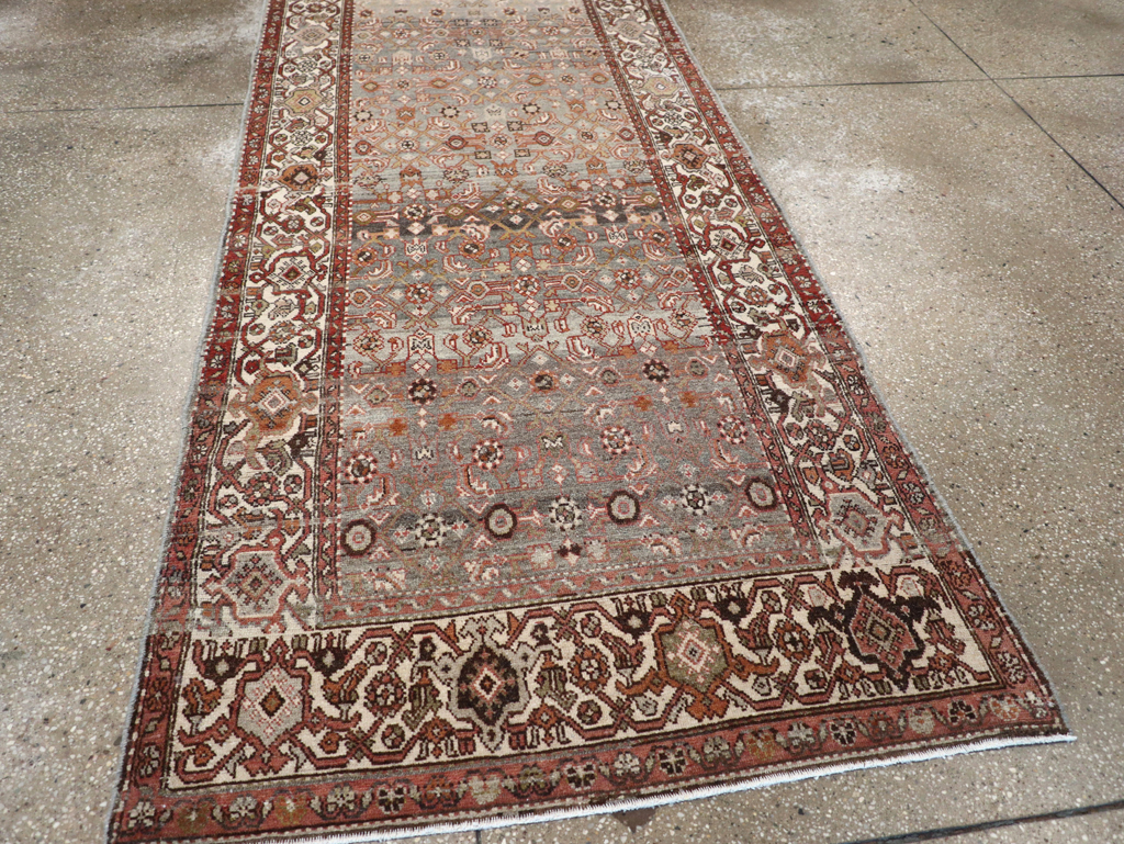 Vintage Persian Malayer Gallery Runner, No.23408 - Gsblank