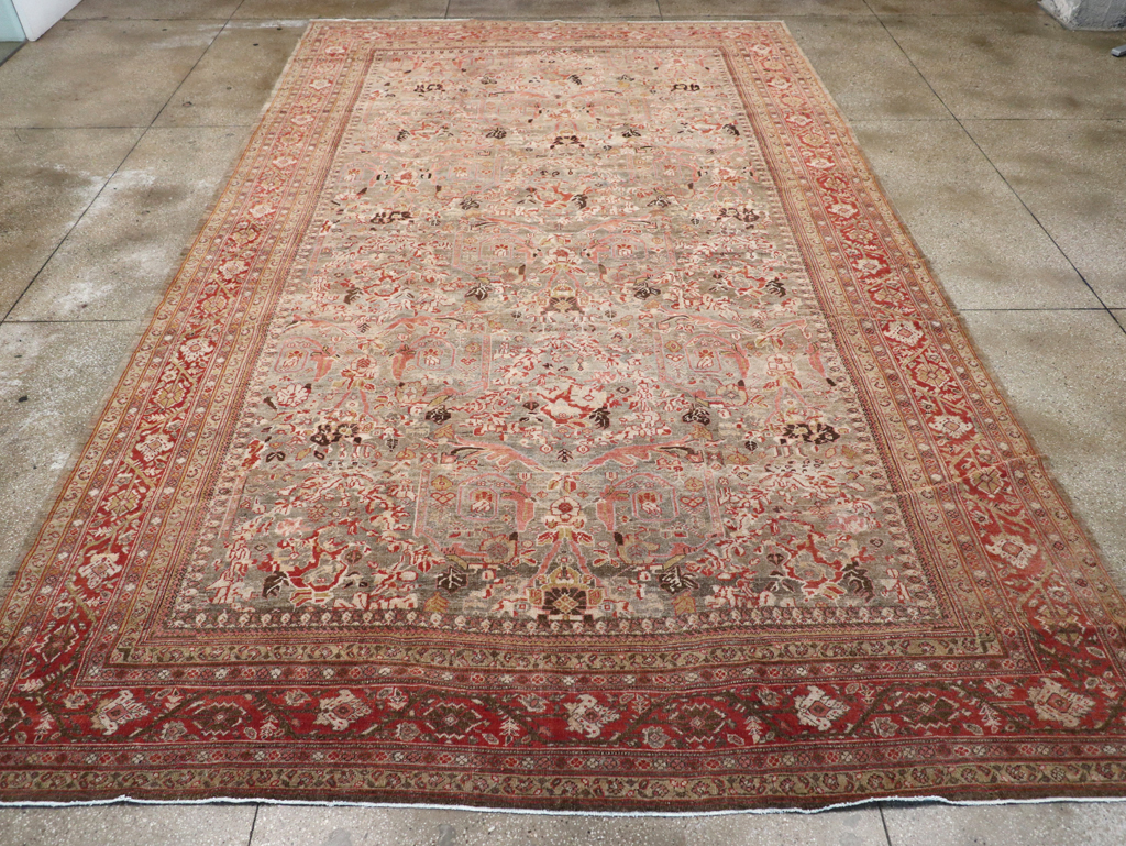 Antique Persian Mahal Carpet, No.23414 - Gsblank