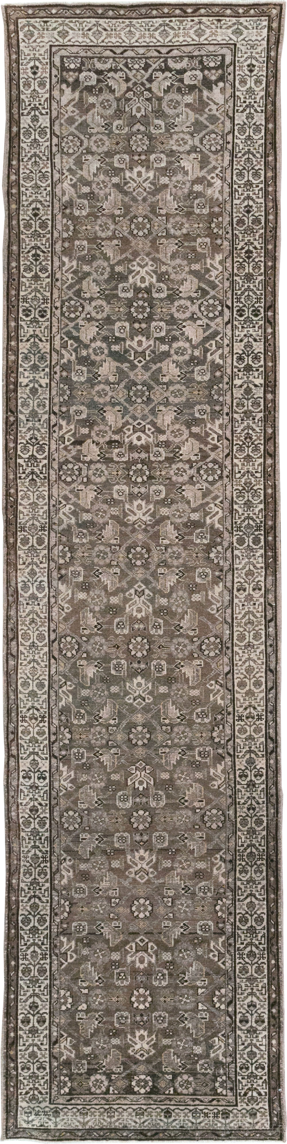 Vintage Persian Malayer Runner, No.23415 - Gsblank