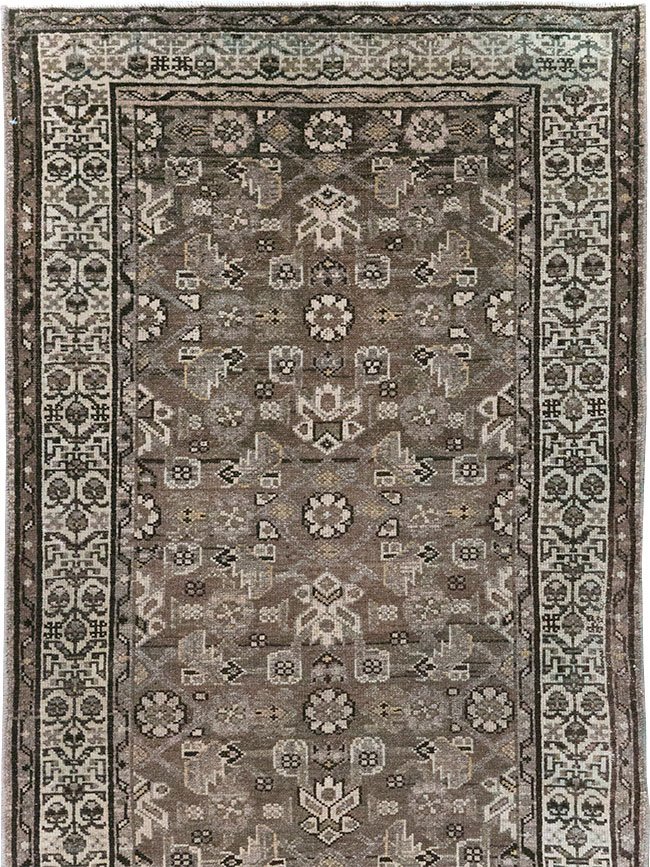 Vintage Persian Malayer Runner, No.23415 - Gsblank