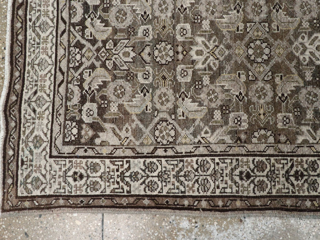 Vintage Persian Malayer Runner, No.23415 - Gsblank