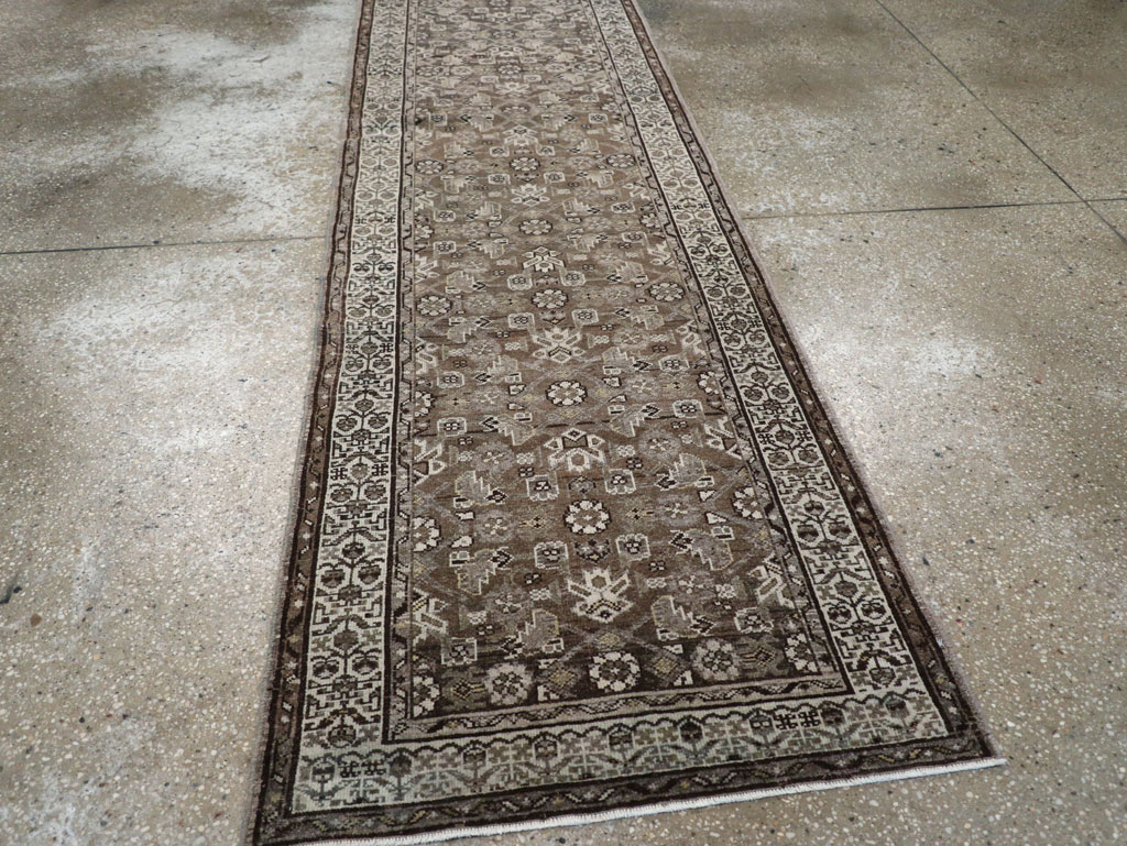 Vintage Persian Malayer Runner, No.23415 - Gsblank