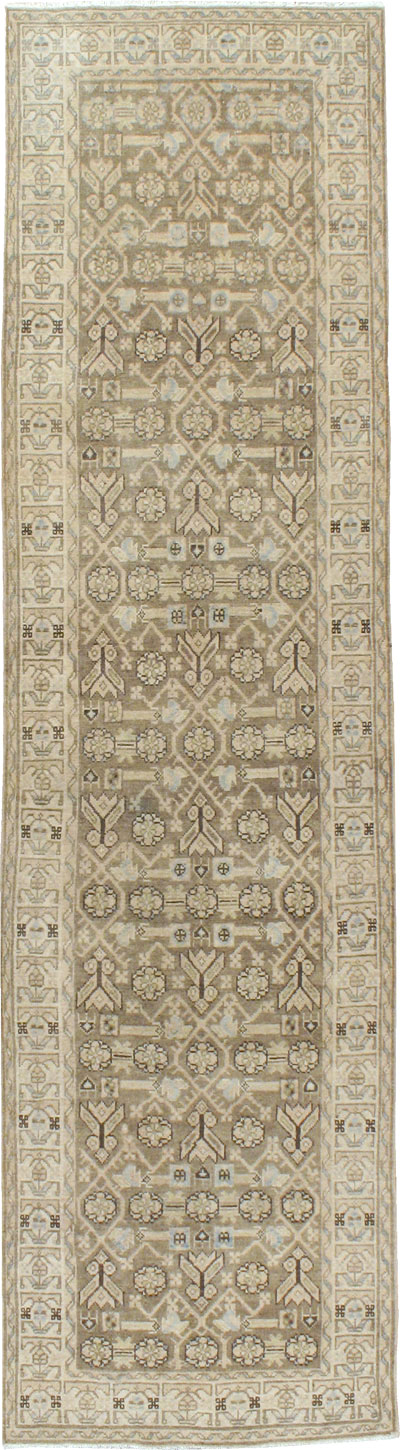 Vintage Persian Malayer Gallery Runner, No.23417 - Gsblank