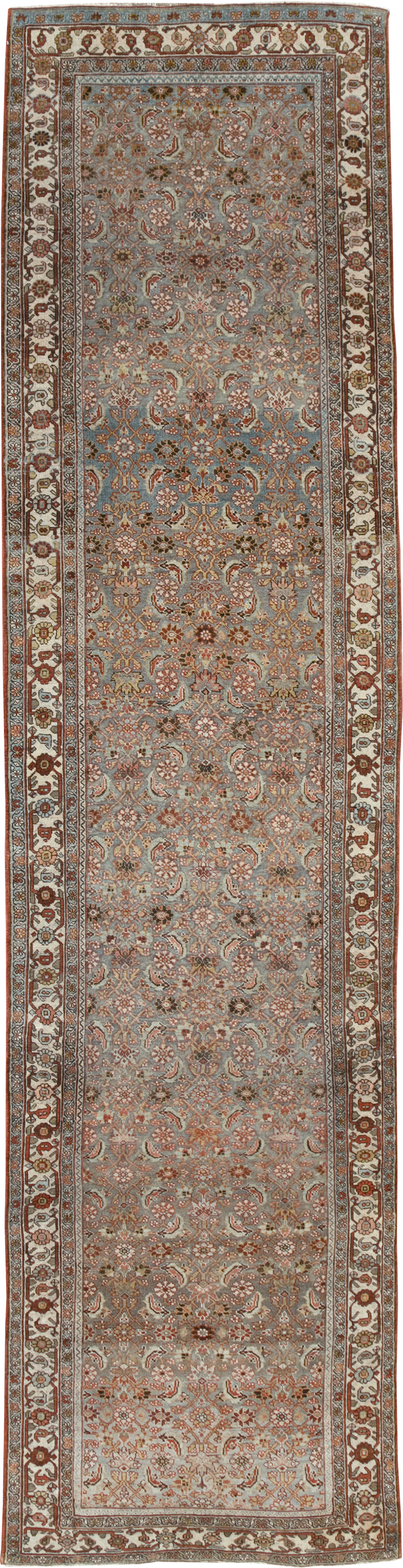 Vintage Persian Malayer Gallery Runner, No.23418 - Gsblank