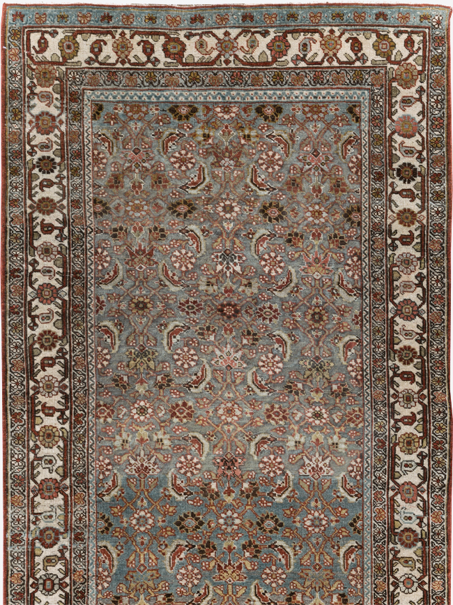 Vintage Persian Malayer Gallery Runner, No.23418 - Gsblank