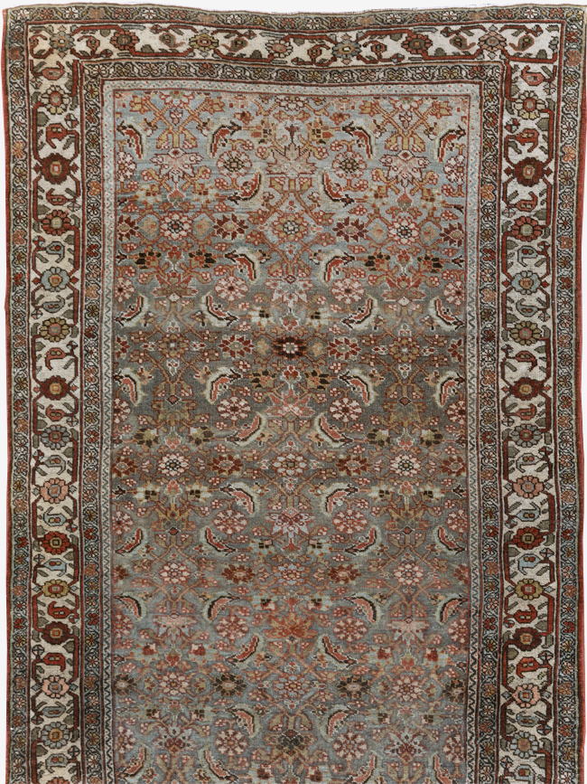 Vintage Persian Malayer Gallery Runner, No.23418 - Gsblank