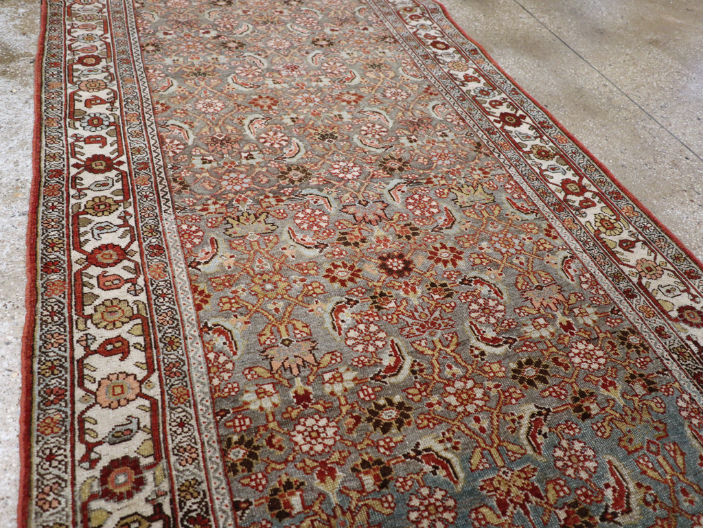 Vintage Persian Malayer Gallery Runner, No.23418 - Gsblank
