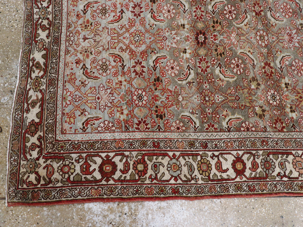 Vintage Persian Malayer Gallery Runner, No.23418 - Gsblank