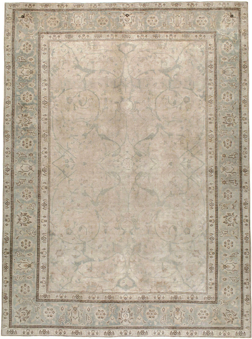 Antique Persian Tabriz Carpet, No.23422 - Gsblank