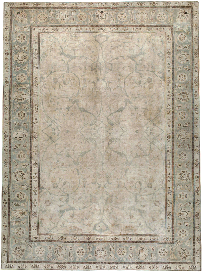 Antique Persian Tabriz Carpet, No.23422 - Gsblank