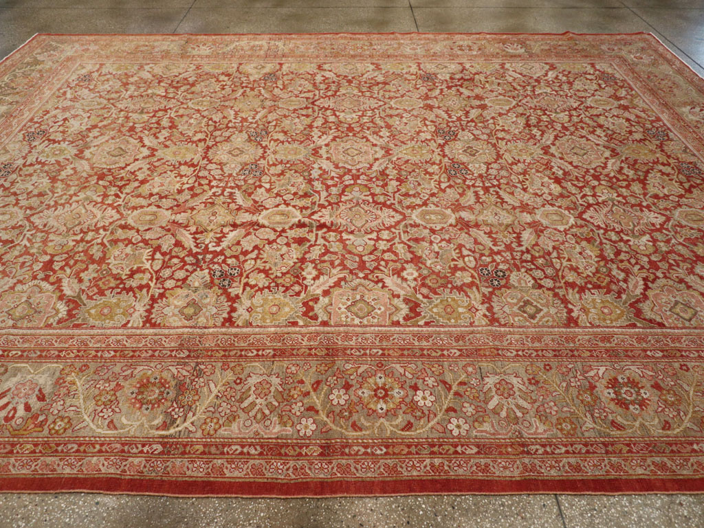 Antique Persian Mahal Carpet, No.23424 - Gsblank