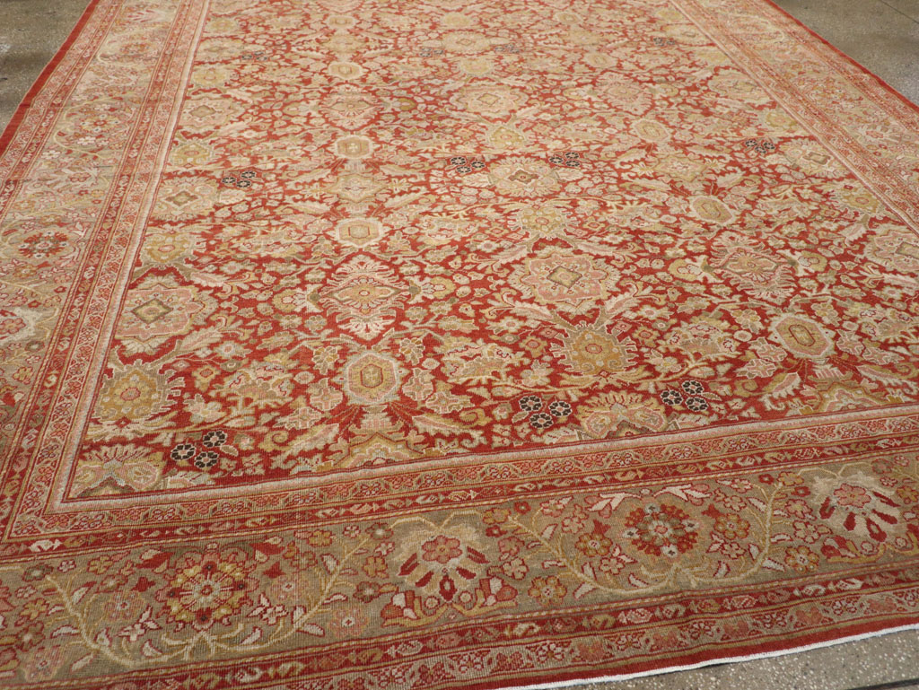 Antique Persian Mahal Carpet, No.23424 - Gsblank