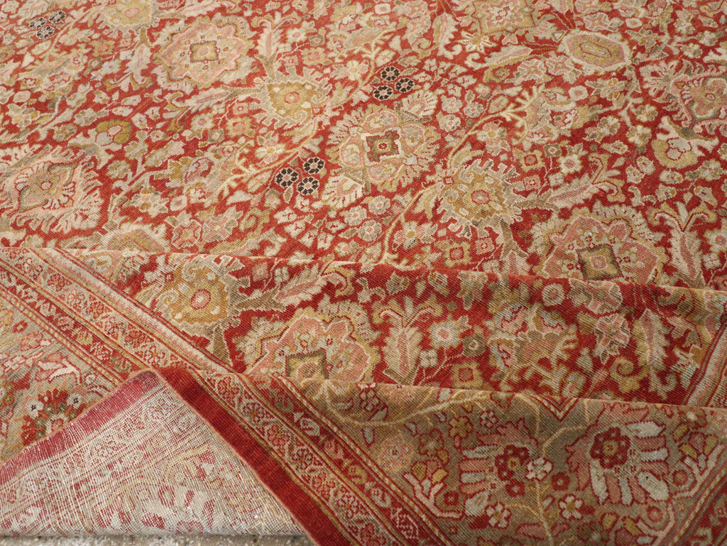 Antique Persian Mahal Carpet, No.23424 - Gsblank