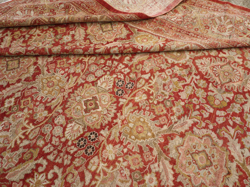 Antique Persian Mahal Carpet, No.23424 - Gsblank