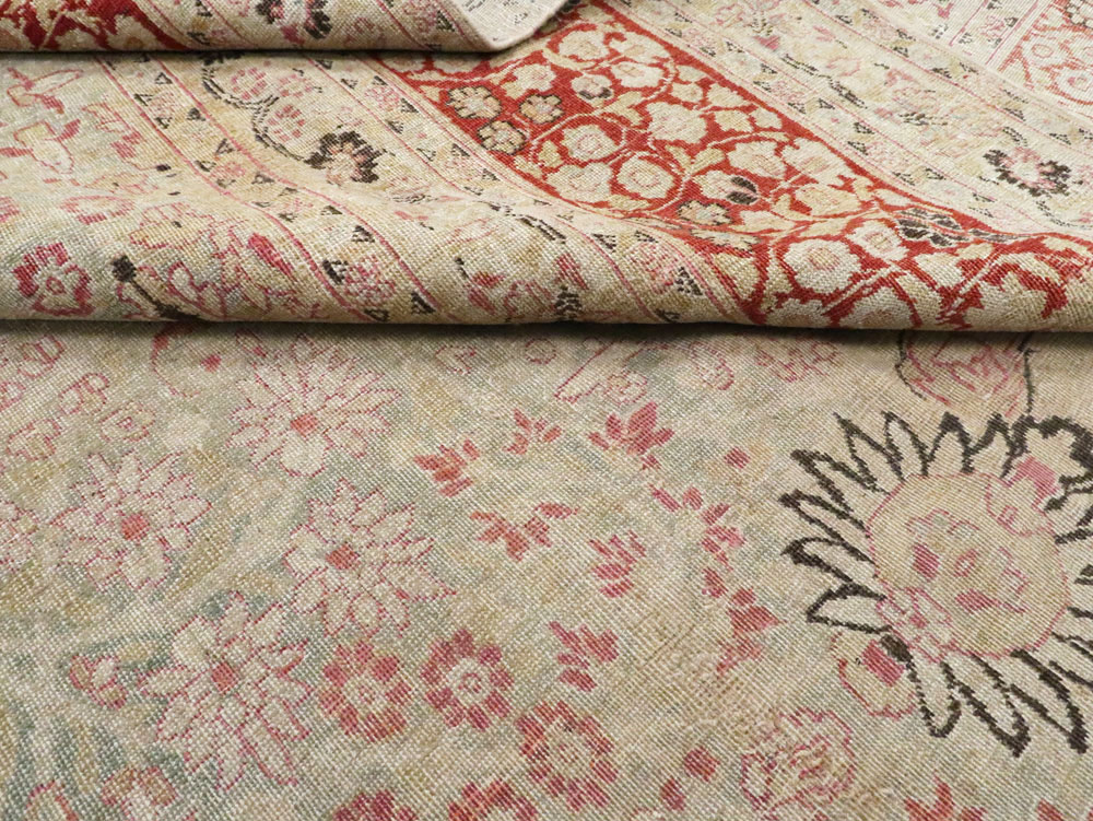 Antique Persian Mashad Carpet, No.23426 - Gsblank