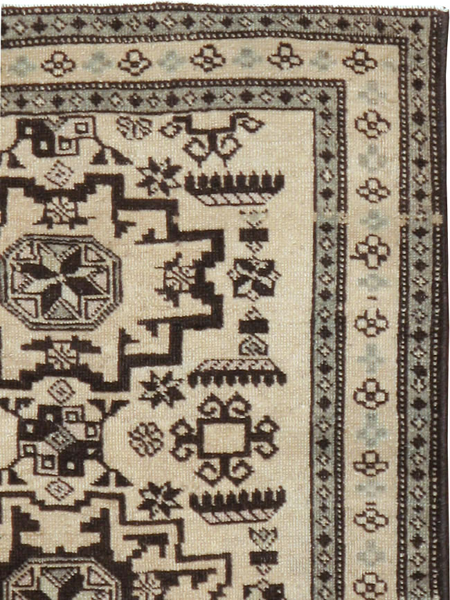 Vintage Persian Tabriz Rug (Pair: 1 of 2), No.23428 - Gsblank