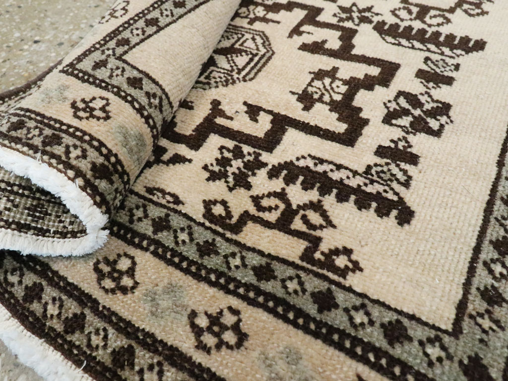 Vintage Persian Tabriz Rug (Pair: 1 of 2), No.23428 - Gsblank