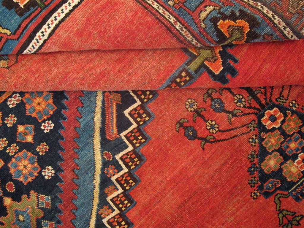 Antique Persian Bidjar Square Carpet, No.23433 - Gsblank