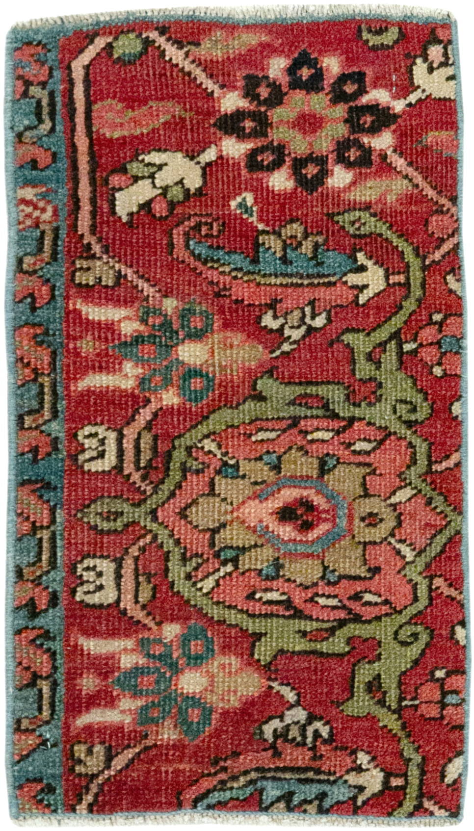 Antique Persian Heriz Wagireh Sampler Rug, No.23442 - Gsblank