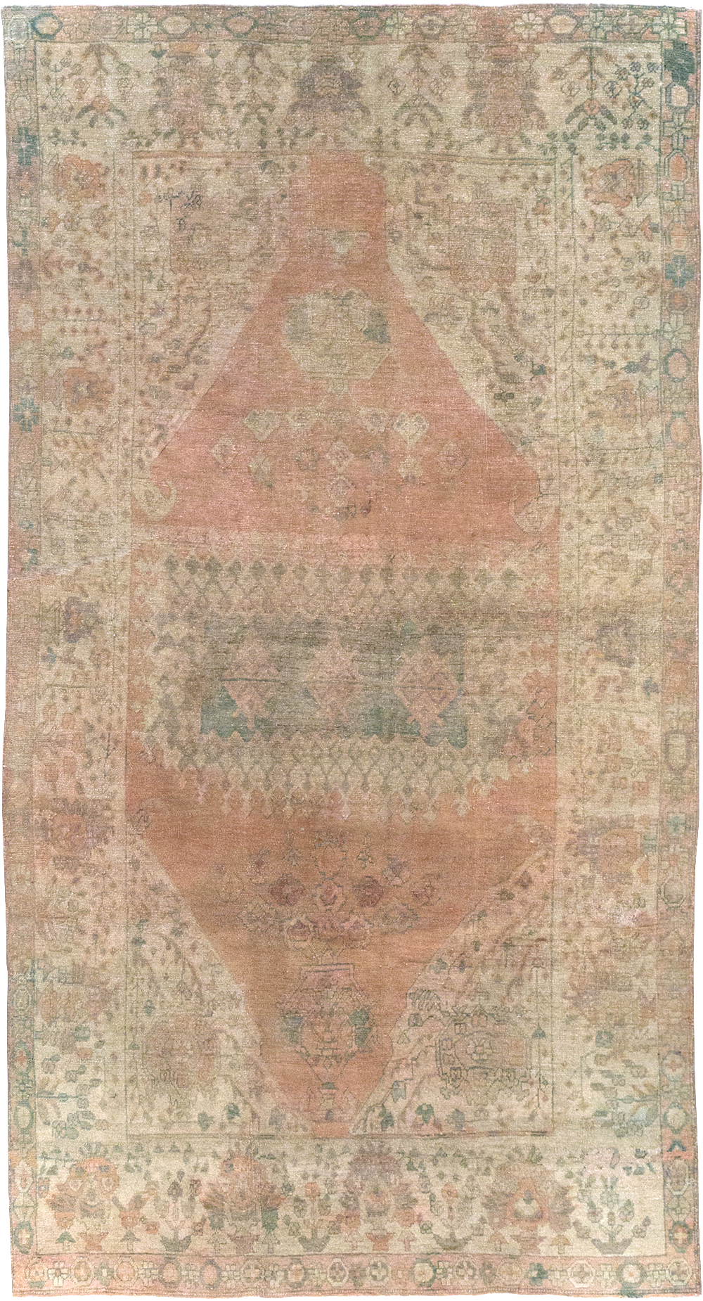Vintage Persian Shiraz Gallery Rug, No.23450 - Gsblank