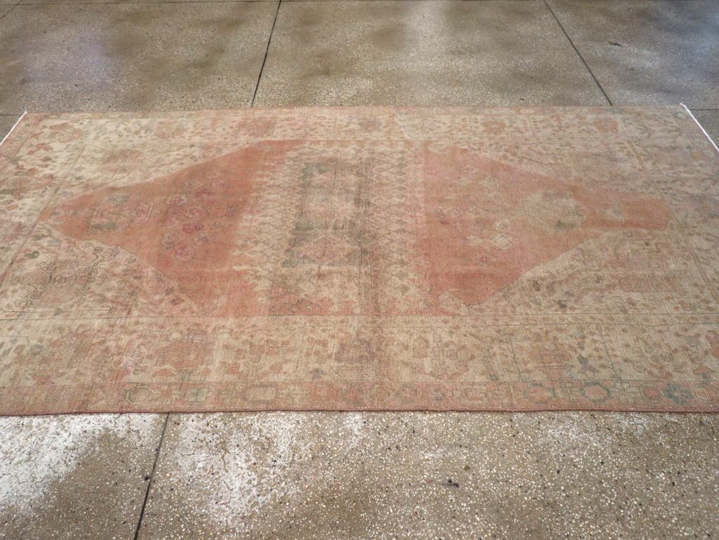 Vintage Turkish Anatolian Gallery Rug, No.23450 - Gsblank