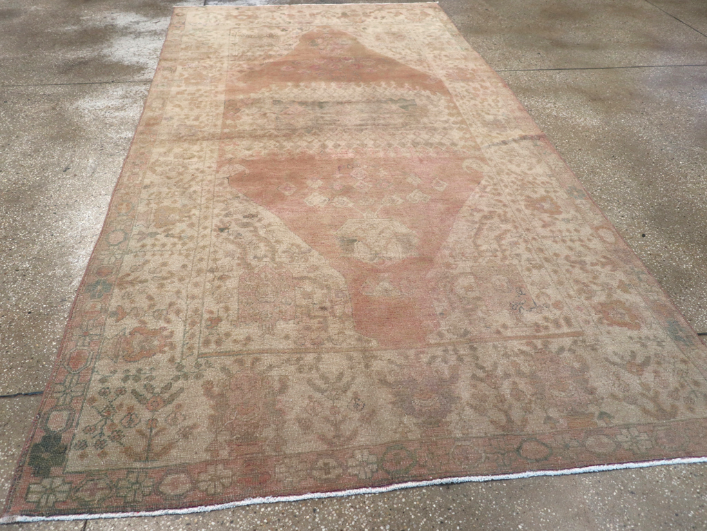 Vintage Turkish Anatolian Gallery Rug, No.23450 - Gsblank
