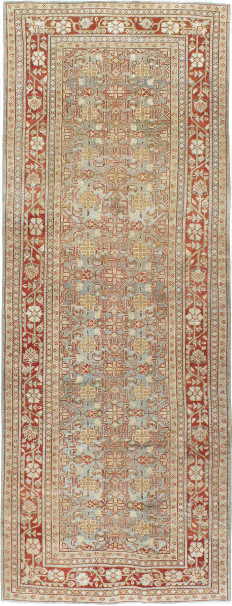 Antique Persian Mahal Gallery Runner, No.23453 - Gsblank