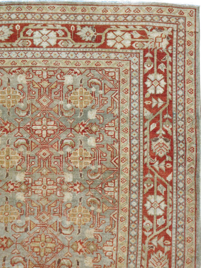 Antique Persian Mahal Gallery Runner, No.23453 - Gsblank
