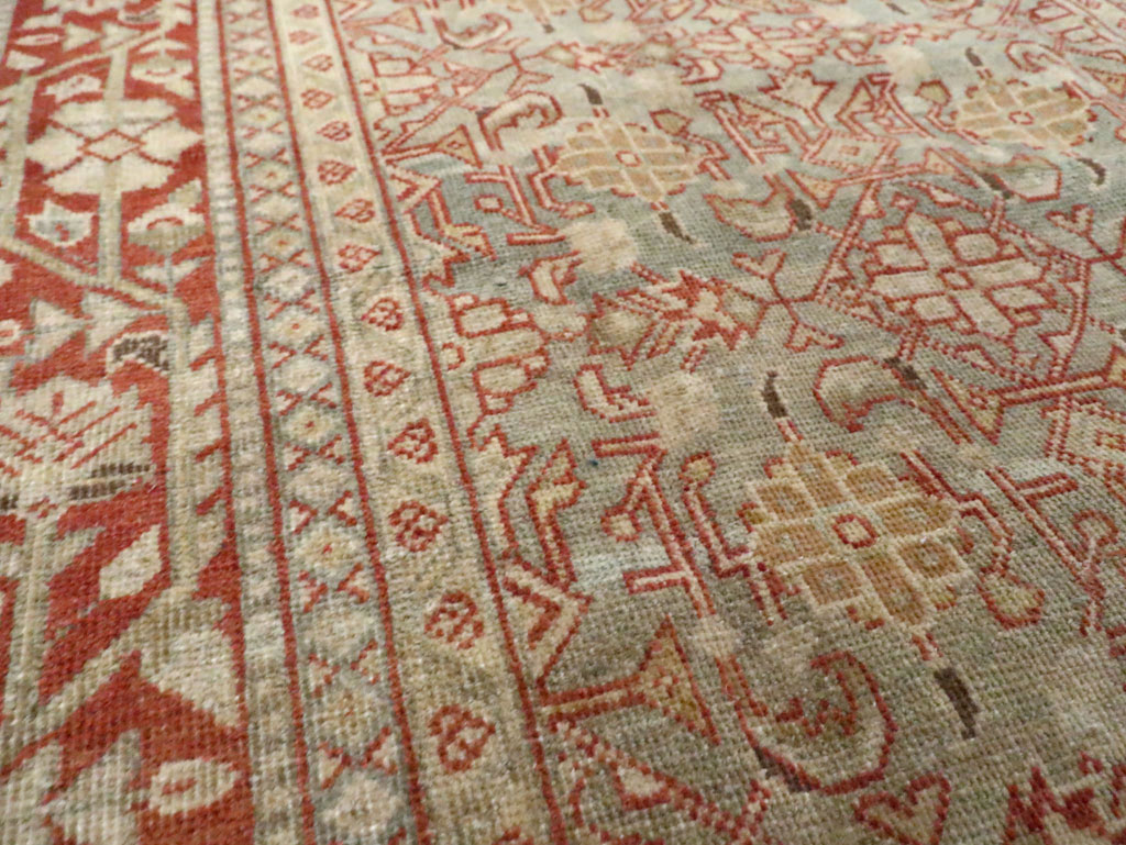 Antique Persian Mahal Gallery Runner, No.23453 - Gsblank