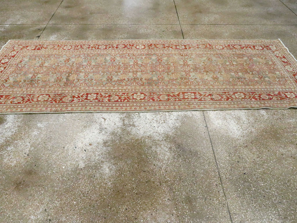 Antique Persian Mahal Gallery Runner, No.23453 - Gsblank