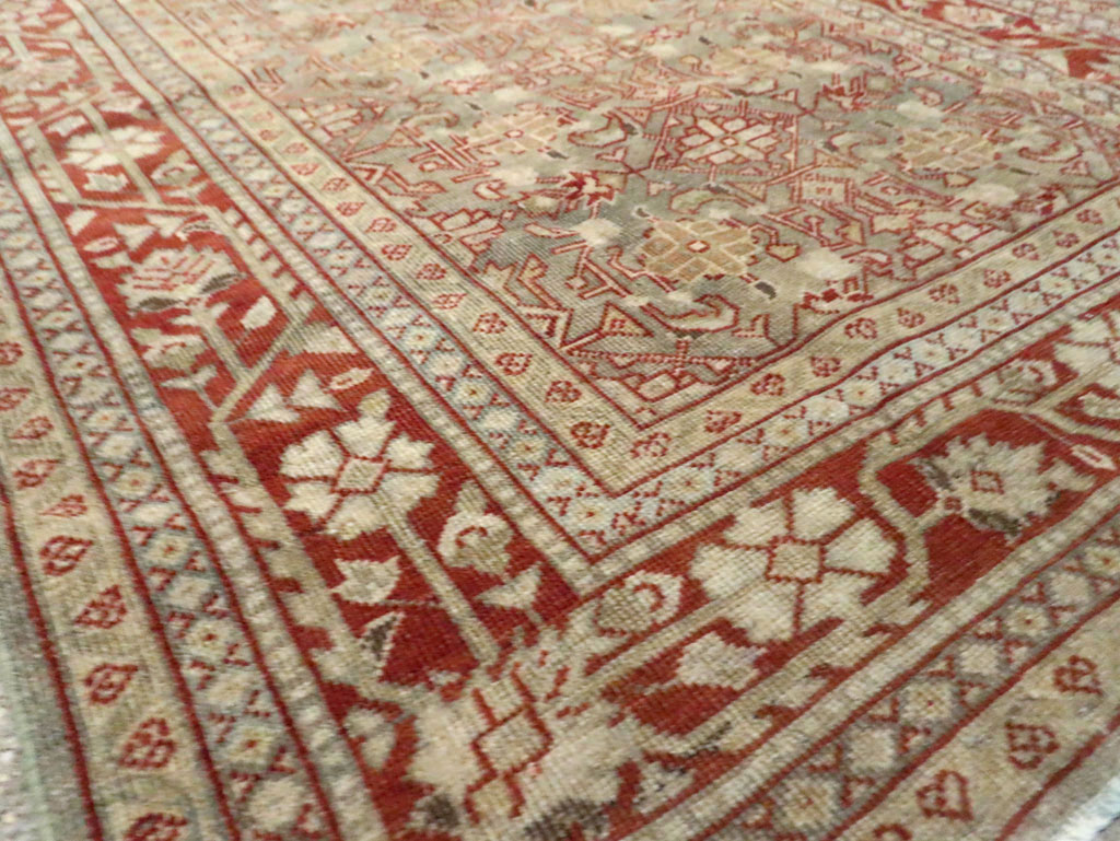 Antique Persian Mahal Gallery Runner, No.23453 - Gsblank