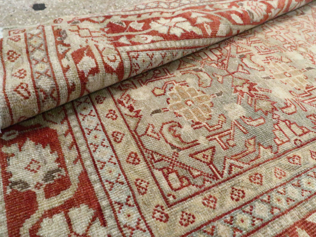 Antique Persian Mahal Gallery Runner, No.23453 - Gsblank