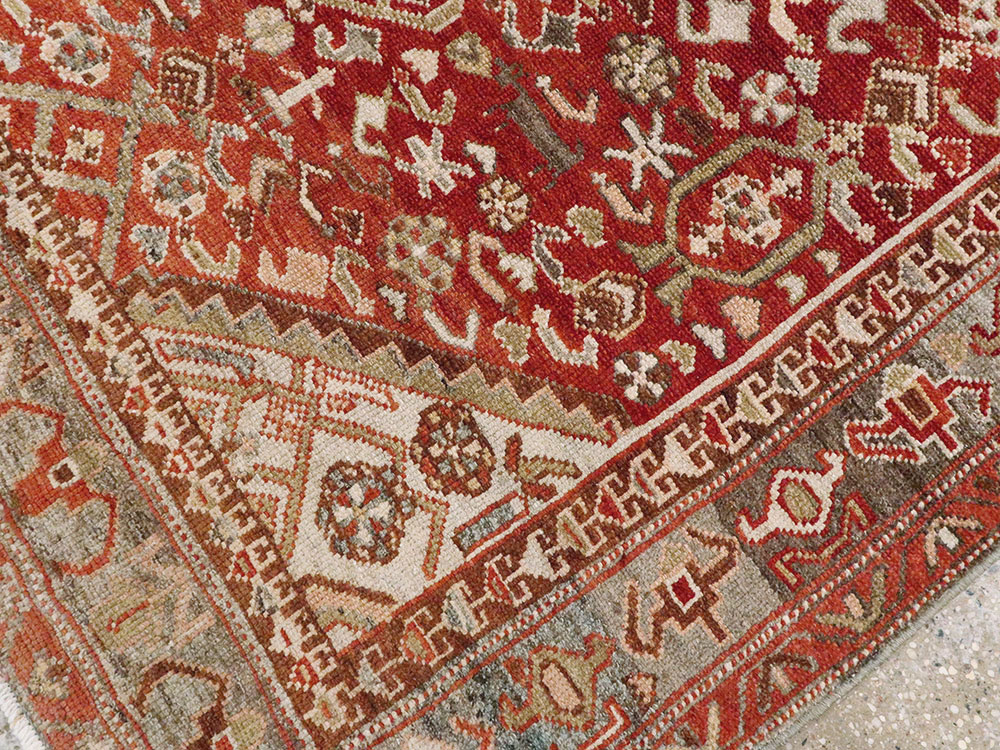Vintage Persian Malayer Rug, No.23454 - Gsblank