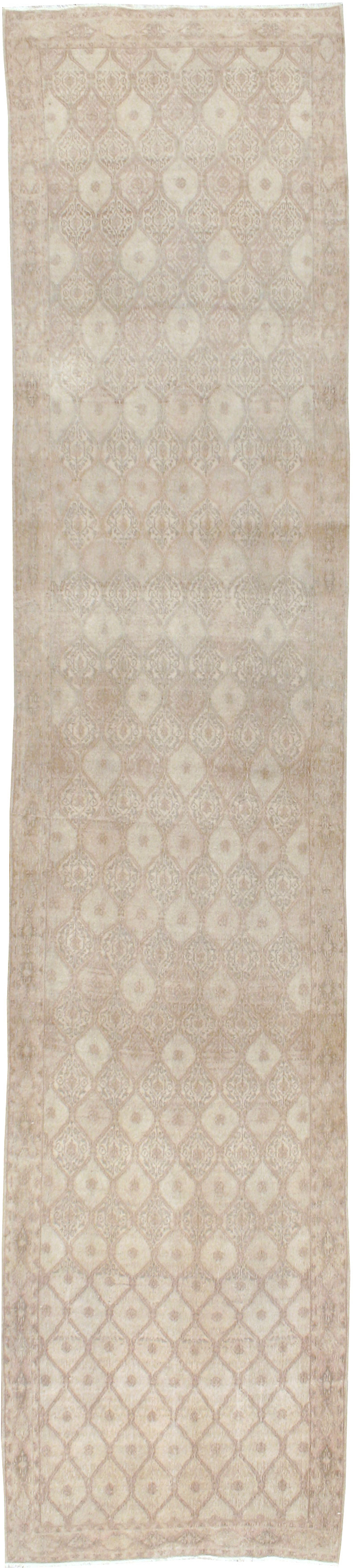 Vintage Persian Mashad Gallery Runner, No.23457 - Gsblank